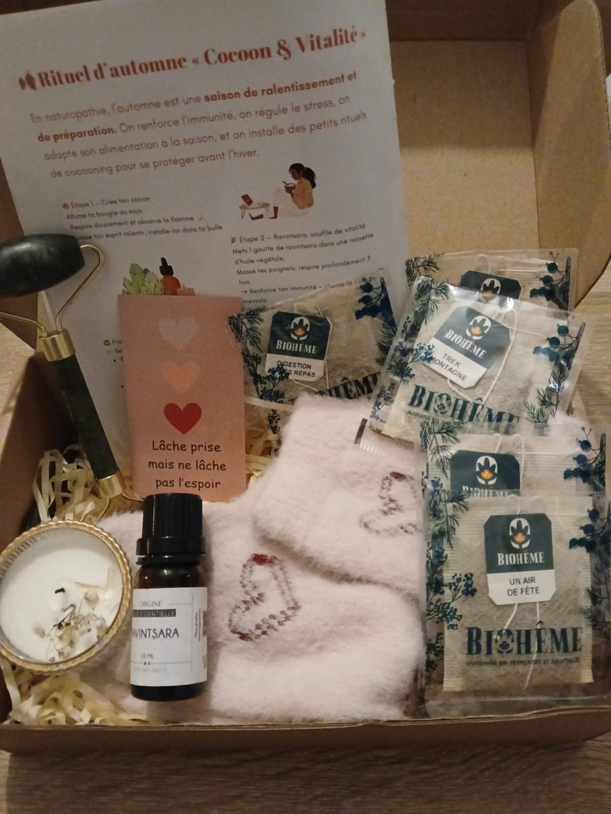 Achat de la box hiver